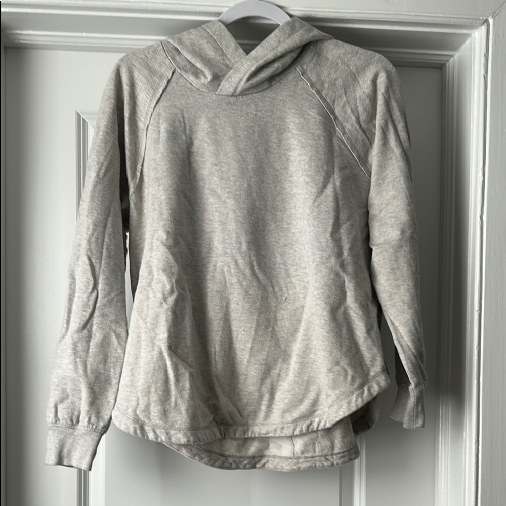 Gray Women's Hoodie Top